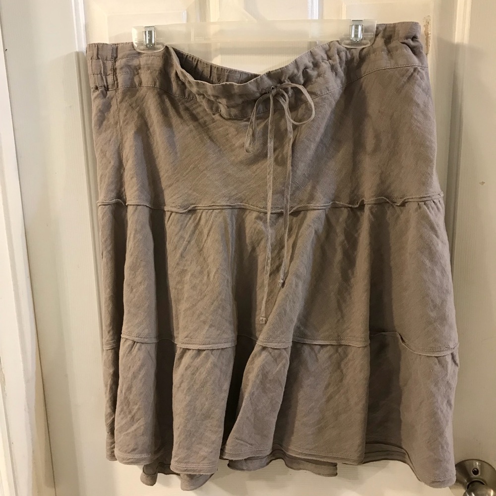 Linen skirt